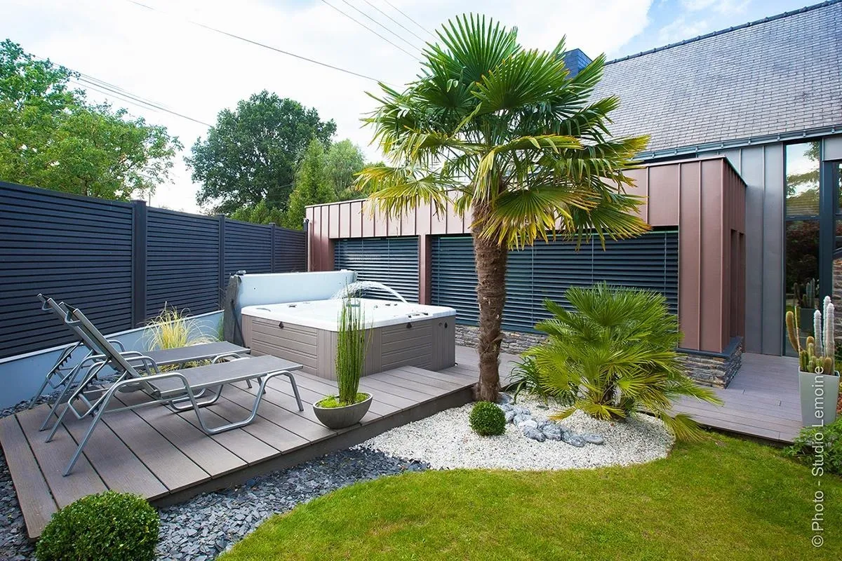 Crea Bati Jardin Paysagiste A Rennes Clotures Et Portails 2